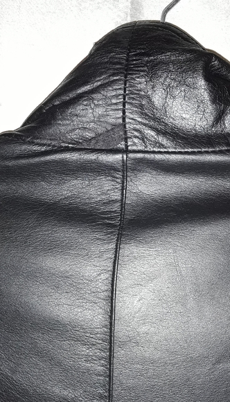 OutBrook Women's Black Leather Coat Size: Small - Picture 6 of 8